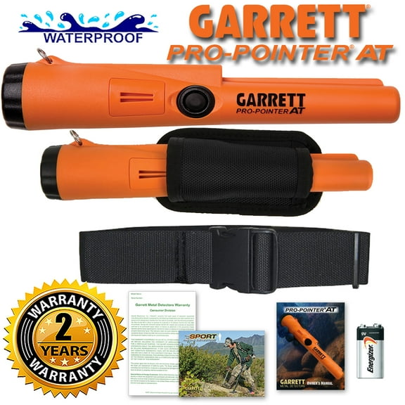 Garrett Pro Pointer AT Pinpointer Waterproof ProPointer with Belt and Holster