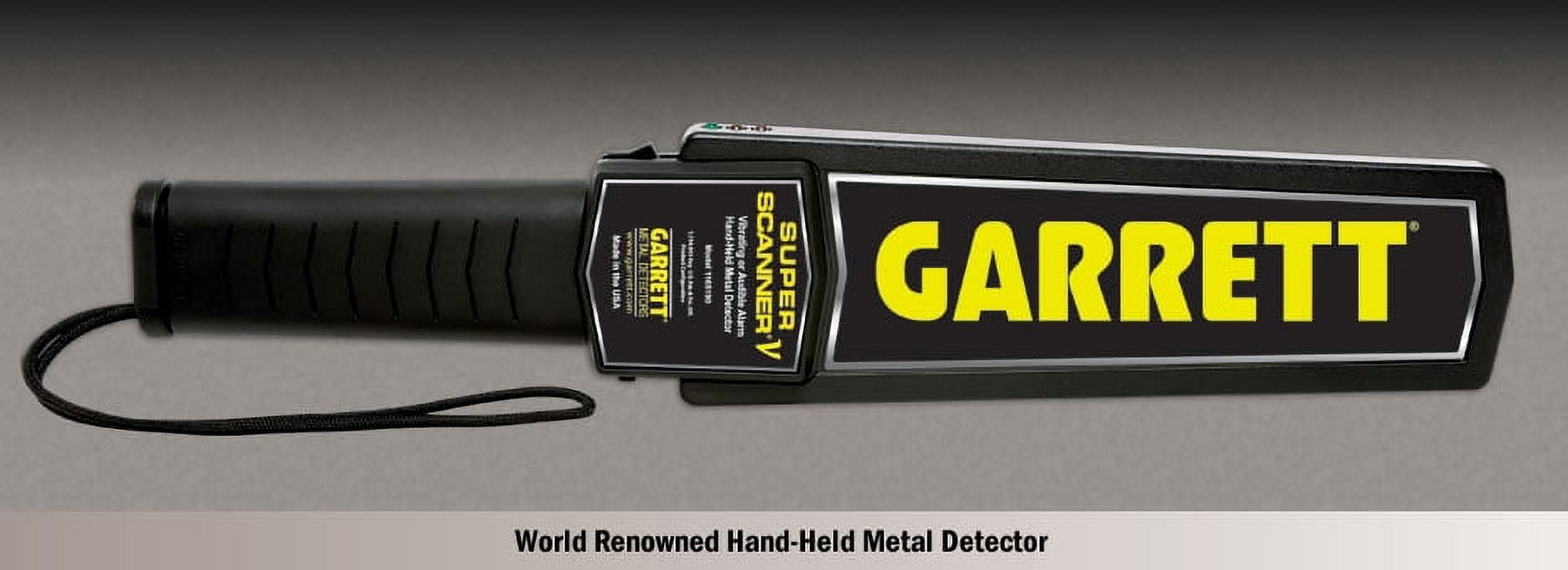 Détecteur de métaux portable Garrett Super Scanner-V