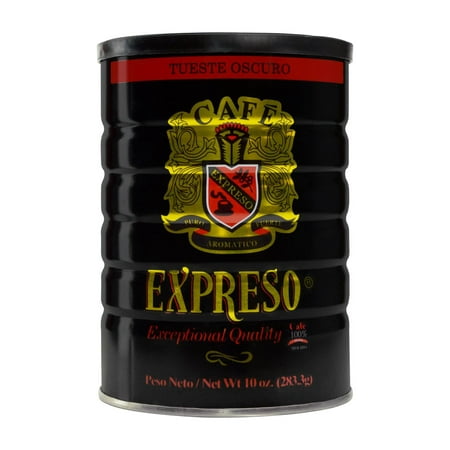 Garrido Expreso Coffee, Dark Roast Ground Coffee, 10 oz Can