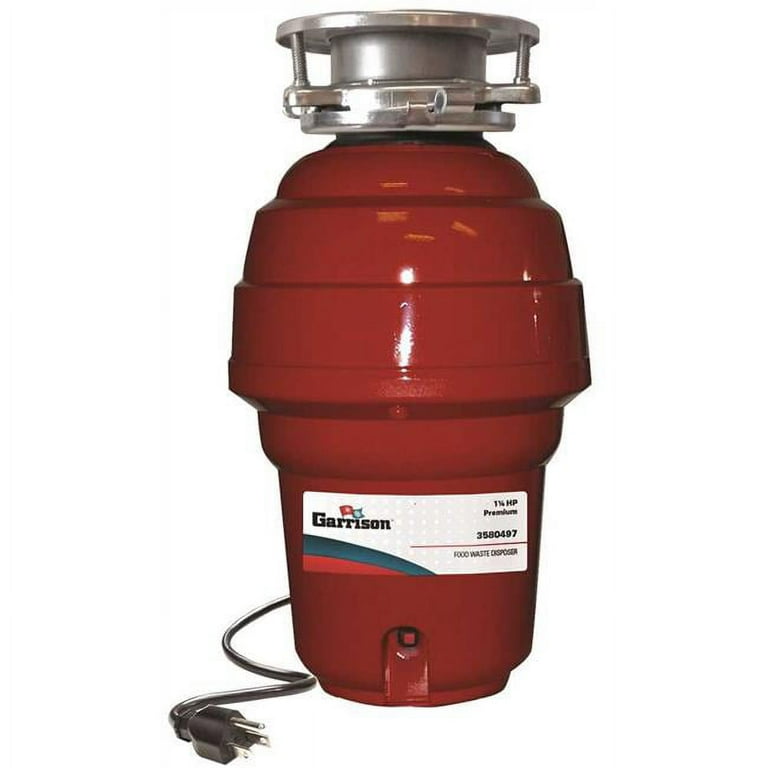 Garrison 1-1/4 HP Premium Continuous Feed Garbage Disposal Garrison 1-1/4 HP Premium Continuous Feed Garbage Disposal
