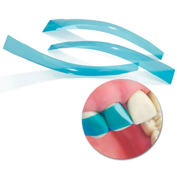 Garrison VS01 BlueView VariStrip Contoured Anterior Matrices Matrix Band Curved 100/Pk