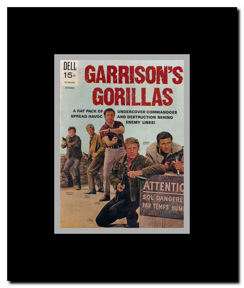 Garrison's Gorillas (TV) Framed Movie Poster