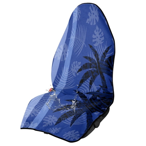 Garronmavis 1 PC Front Car Seat Cover Waterproof Stain Resistant Car Seat Towel Covers Universal Fit Easy Installation Multi-Functional Sweat Protector for Cars SUVs Trucks Sedans Vans