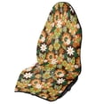 thumbnail image 1 of Garronmavis 1 PC Front Car Seat Towel Cover, Waterproof Stain Resistant Non-Slip Breathable, for Gym Workout Beach Hiking Running, Universal Fit for Cars SUV Trucks Sedan Van, 1 of 8