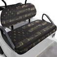 thumbnail image 1 of Garronmavis American Flag Camouflage Golf Cart Seat Covers Suitable for All Weather Conditions Split Backrest Front Seat Cover for Daily Protection Universal Fit Set, 1 of 6