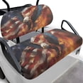 thumbnail image 1 of Garronmavis American Flag Eagle Golf Cart Seat Covers Set Keeps Comfortable and Clean Split Backrest Front Seat Cover Decor Interior Accessiores for Sun Interior Protection, 1 of 6
