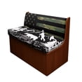 thumbnail image 1 of Garronmavis American Flag Mountains RV Dinette Seat Covers Camper Cushion Covers Booth Seats Replacement Elastic Backrest Cover Bench Cover for RV Camper Accessories, 1 of 7