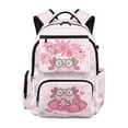 thumbnail image 1 of Garronmavis Axolotl Strawberry Backpack for School Boys Smooth Zippers School Bag Multi-Pocket Book Bag 17 inch for 10-12T Elementary School Students Daily Use, 1 of 6
