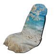 thumbnail image 1 of Garronmavis Beach Print Car Seat Towel Cover 1 PC Sweat Resistant for Post Gym Workout Breathable Non-Slip Washable with Storage Bag Universal Fit for Cars SUVs Trucks Sedans Vans, 1 of 9