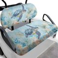 thumbnail image 1 of Garronmavis Blue Marble Turtle Golf Cart Seat Covers Accessories Smooth and Simple Golf Cart Seat Covers Set Easy Install Accessiores Suitable for All Weather Conditions, 1 of 6