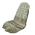 thumbnail image 1 of Garronmavis Boho Pattern Front Car Seat Towel Cover Stain Resistant Breathable Non-Slip Front Seat Protector for Cars SUV Trucks Sedan Van Ideal for Post-Workout Outdoor Sports Use, 1 of 9