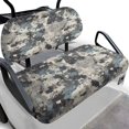 thumbnail image 1 of Garronmavis Camouflage Print Golf Cart Seat Cover Replacement Universal Soft Split Backrest Front Seat Cover Interior Accessiores Smooth and Simple Fit All Golf Cart Brand, 1 of 6