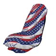 thumbnail image 1 of Garronmavis Car Seat Towel Cover Stain Resistant Easy Installation 1PC Front Car Seat Towel Cover Car Seat Protection Universal Fit for Cars SUVs Trucks Sedans Vans, 1 of 9