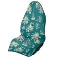 thumbnail image 1 of Garronmavis Car Seat Towel Cover Waterproof Stain Resistant Front Car Seat Protection Universal Fit for Most Cars SUV Trucks Sedan Van Auto Interior Accessories, 1 of 8
