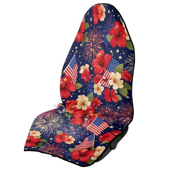 Garronmavis Front Car Seat Towel Cover Multi-Functional Waterproof Stain Resistant Easy Installation Universal Fit Vehicle Seat Protector for Most Cars SUV Trucks Sedan Van Auto Interior Decor