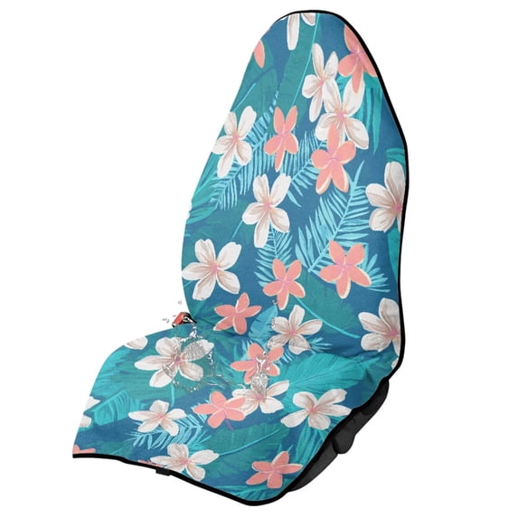 Garronmavis Front Car Seat Towel Cover, Waterproof Sweat Resistant Universal Non-Slip Fit for Post Gym Workout Running Beach Hiking, Fits Cars SUV Trucks Sedan Van Auto Interior Seat Protector