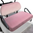 thumbnail image 1 of Garronmavis Golf Cart Seat Covers Light Pink Golf Cart Elastic Seat Covers for Golfer, Practical & Breathable Gradient Color Decor Accessories, 1 of 7