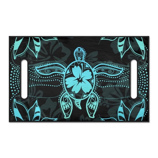 Garronmavis Hippie Turtle Golf Cart Seat Covers Golf Cart Accessories Golf Car Seat Towel for 2-Person Seats Comfortable Club Car Seat Blankets Cover