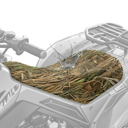 Garronmavis Hunting Duck ATV Seat Cover Waterproof Polyester Material Four-Wheeler Seat Cover Compatible with Polaris Sportsman Polaris Scrambler Honda Rancher Soft Anti-Slip