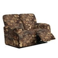 thumbnail image 1 of Garronmavis Hunting Forest Leaves Cover for Recliner Chair Non Slip Soft Couch Sofa Cover Washable Furniture Protector with Elastic Bottom for Kids Pets 2 Seats Lazy Boy Recliner Covers with Pockets, 1 of 7