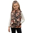 thumbnail image 1 of Garronmavis Hunting Forests Kids Zip Up Vest 2T Stylish Boys Zippered Vests Stand Collar Warm Lightweight Winter Coat with Pocket Wind Proof Fall Winter Warm Sleeveless Outerwear, 1 of 7