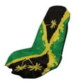 thumbnail image 1 of Garronmavis Jamaican Flag Coconut Tree Car Seat Towel Cover Yoga Towel Car Seat Cover, 1 of 7