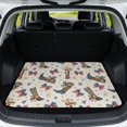 thumbnail image 1 of Garronmavis Leopard Cowboy Boot Star Car Trunk Liner Anti Slip Vehicle Rear Mat Scratch Resistant For Truck Van Pet Owners, 1 of 7