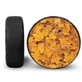 thumbnail image 1 of Garronmavis Maple Leaf Spare Tire Cover For Rv Trailer Elastic Waterproof Dustproof Auto Accessories Spare Wheel Tire Cover, 1 of 4