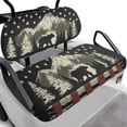 thumbnail image 1 of Garronmavis Mountain Bear Golf Cart Seat Cover Replacement Universal Fit for Daily Use Soft Golf Cart Seat Cover for Hot Weather Warmth in Winter and Cooling in Summer, 1 of 7