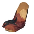 thumbnail image 1 of Garronmavis Mountain Sunset Car Seat Towel Cover 1 PC Sweat Resistant Post Workout Stain Resistant Daily Use Breathable Non-Slip Easy Installation Universal Fit for Cars SUVs Trucks Sedans Vans, 1 of 9