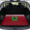 thumbnail image 1 of Garronmavis Red Green Bow Holiday Car Cargo Liner Universal Size 29" x 39" Scratch Resistant Car Interior Gear For Camping Hiking Outdoor Trips, 1 of 7