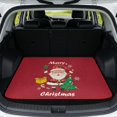 thumbnail image 1 of Garronmavis Seasonal Figure Tree Van Cargo Liner Festive Winter Trunk Protection Mat Suitable For SUV Camping Tailgate Events, 1 of 7