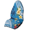 thumbnail image 1 of Garronmavis Tribal Plumeria 1 PC Sweat-Resistant Front Car Towel Seat Cover Easy Installation Universal Fit Sports Outdoor Seat Protector for Cars SUVs Trucks Sedans Vans, 1 of 8