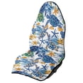 thumbnail image 1 of Garronmavis Turtle Starfish Car Seat Towel Cover Waterproof 1 PC Breathable Non-Slip Easy Install Universal Fit for Cars SUV Trucks Sedan Van Auto Interior Accessories, 1 of 8