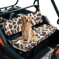 thumbnail image 1 of Garronmavis UTV Seat Covers Anti-Slip Seat Pad Cover Compatible with Kawasaki Mule with Elastic Edges Powersports Seats Covers Cow Print, 1 of 7