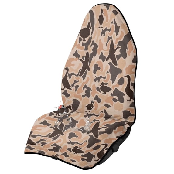 Garronmavis Waterproof Breathable Non-Slip Front Car Seat Towel Cover, 1 PC Universal Fit Car Seat Protector, for Cars SUV Trucks Sedan Van, Ideal for Post-Workout Beach Hiking Running Use
