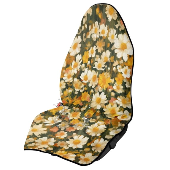Garronmavis Waterproof Front Car Seat Towel Cover, Breathable Non-Slip Sweat & Stain Resistant Seat Protector, Universal Fit for Cars SUV Trucks Sedan Van, Ideal for Gym Workout Beach Hiking Running