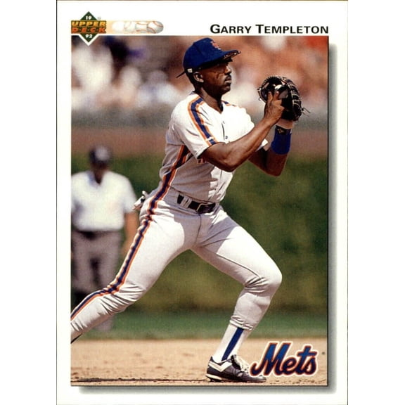 Garry Templeton 1992 Upper Deck MLB #411 Baseball Card New York Mets