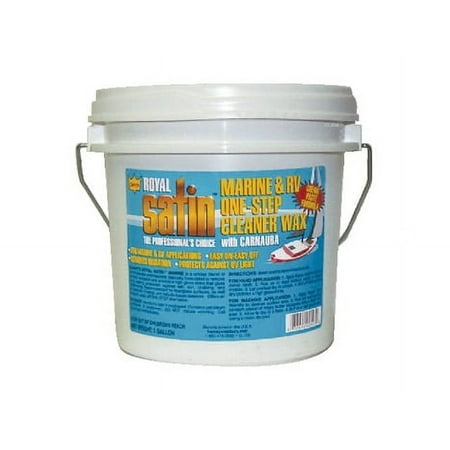 Garry's Royal Satin Marine & RV ONE STEP Cleaner Wax 1 Gallon