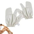 thumbnail image 1 of Garshana Gloves Raw Silk, Raw Silk Gloves Garshana, Exfoliating Bath Massage Scrubbing Glove (1PC), 1 of 8