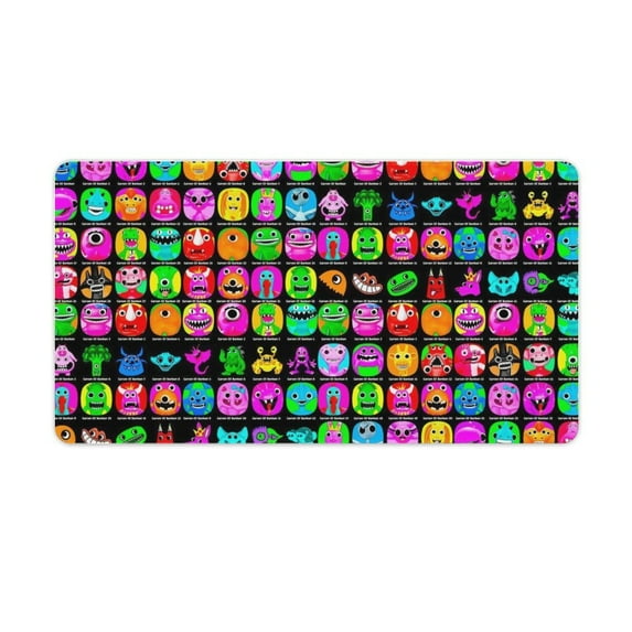Garten of Banban Gaming Mouse Mat Large Mouse Mat Extended Mouse Pad Desk Mat Non-Slip Rubber Mice Pads Stitched Edges for Computer, Office, Keyboard And Laptop