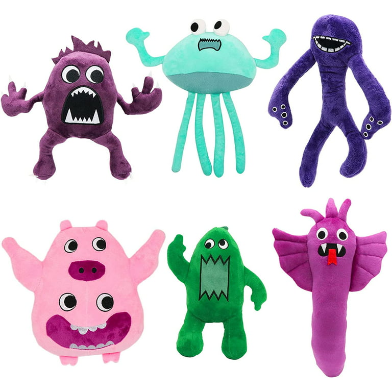 8PCS Garden of Banban Plush,10 inches Garden of Ban ban Jumbo Josh Plushies  Toys,Soft Monster Horror Stuffed Figure Doll for Fans Gift,Soft Stuffed