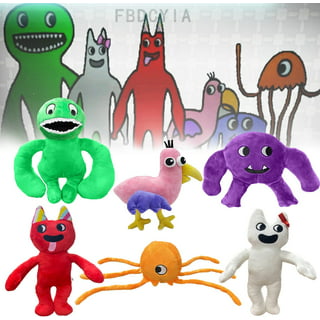 6pcs Garten Of Banban Plush Toy Horror Game Rainbow Friends Chapter 2  Cartoon Character Soft Comfortable Plush Doll Gift For Kid
