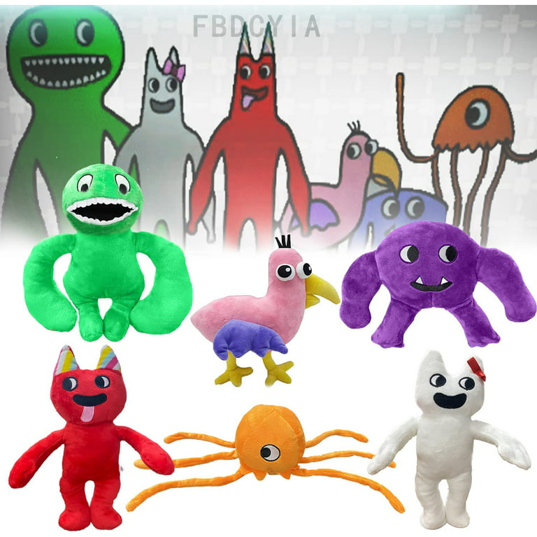 6pcs Rainbow Friends Green Plush, Rainbow Friends Plush Toys for Fans and  Friends, Beautiful Plush Doll Gifts