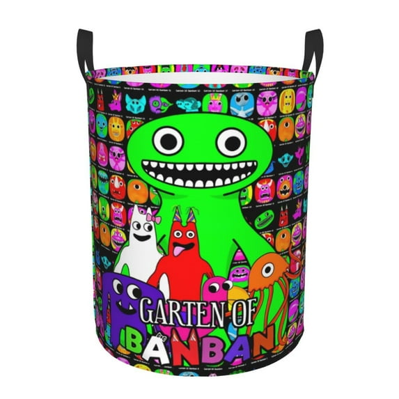 Garten Of Banban Large Laundry Hamper Collapsible Laundry Basket With Handles, Tall Storage Basket For Blanket, Toys, Dirty Clothes In Living Room, Bedroom, Bathroom, Nursery