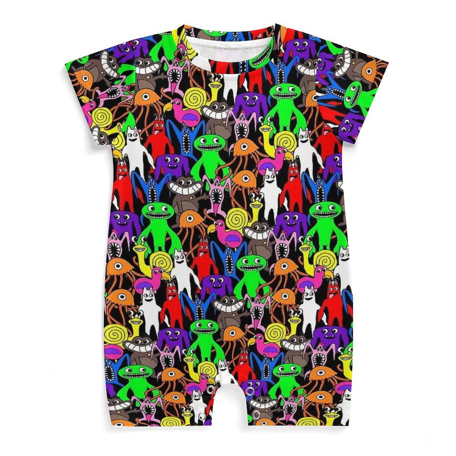 Dave&Bella Baby Girls/Boys Yellow/Light Pink Comfortable Cotton Cartoon Rompers main image 0