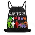 thumbnail image 1 of Garten of Banban Garten of Banban Drawstring Backpack Sports Gym Sackpack Water Resistant String Bag for Women Men, 1 of 7