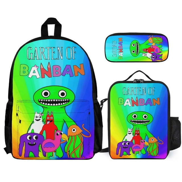 Garten of Banban Garten of Banban Garten of Banban Backpacks 3 Piece ...