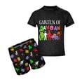 thumbnail image 1 of Garten of Banban Garten of Banban Garten of Banban Boys Two Piece Rash Guard Swimsuits Kids Short Sleeve Swimwear Sets Bathing Suit, 1 of 7