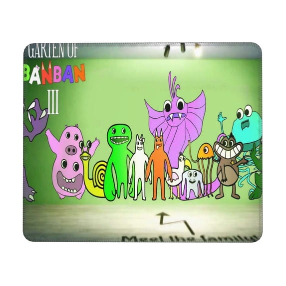 Garten of Banban Mouse Pad, Computer Mouse Mat, Waterproof Non-Slip Rubber Base MousePads for Office Laptop 7 x 8.6 in